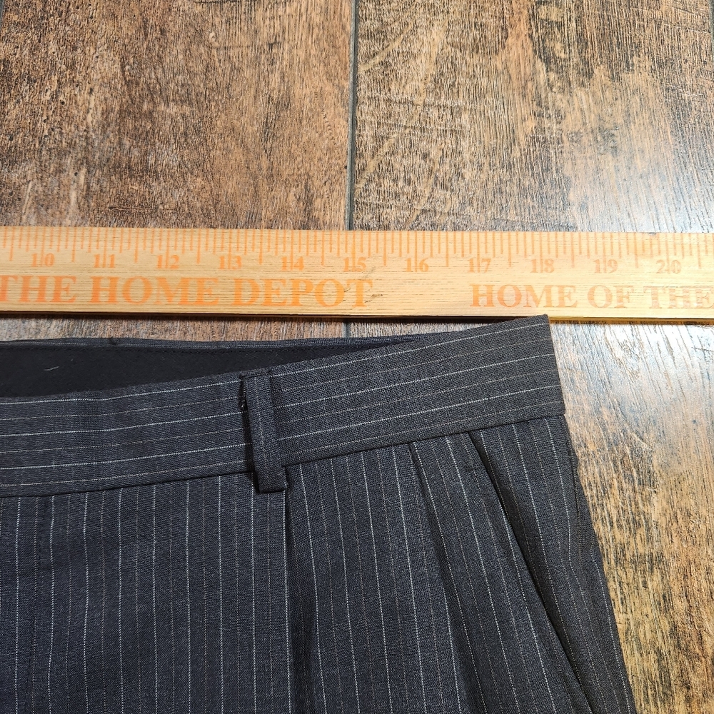 Jos. A. Bank Stays Cool 2 Piece Suit Mens Size 42S 36x25 Charcoal Gray Pinstripe - Picture 12 of 13
